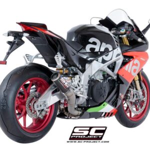 CR-T titanium exhaust, high mount - RSV4 (2018 - 2020) - RF - RR
