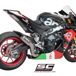 CR-T titanium exhaust - RSV4 (2015 - 2016) - RF - RR
