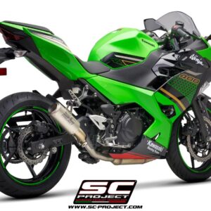 CR-T titanium exhaust - NINJA 400 (2018 - 2020)