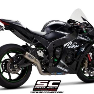 CR-T titanium exhaust, with de-cat link pipe - NINJA ZX-10R - RR (2016 - 2020)