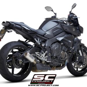 CR-T titanium exhaust, with stoneguard grid - MT-10 (2016 - 2021)