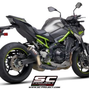 CR-T titanium exhaust, with stoneguard grid - Z900 A2 (2020 - 2024) - Euro 5