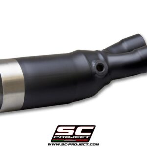 De-cat link pipe stainless steel, compatible with SC-Project headers - TMAX 530 (2017 - 2019) - SX - DX - SX Sport Edition
