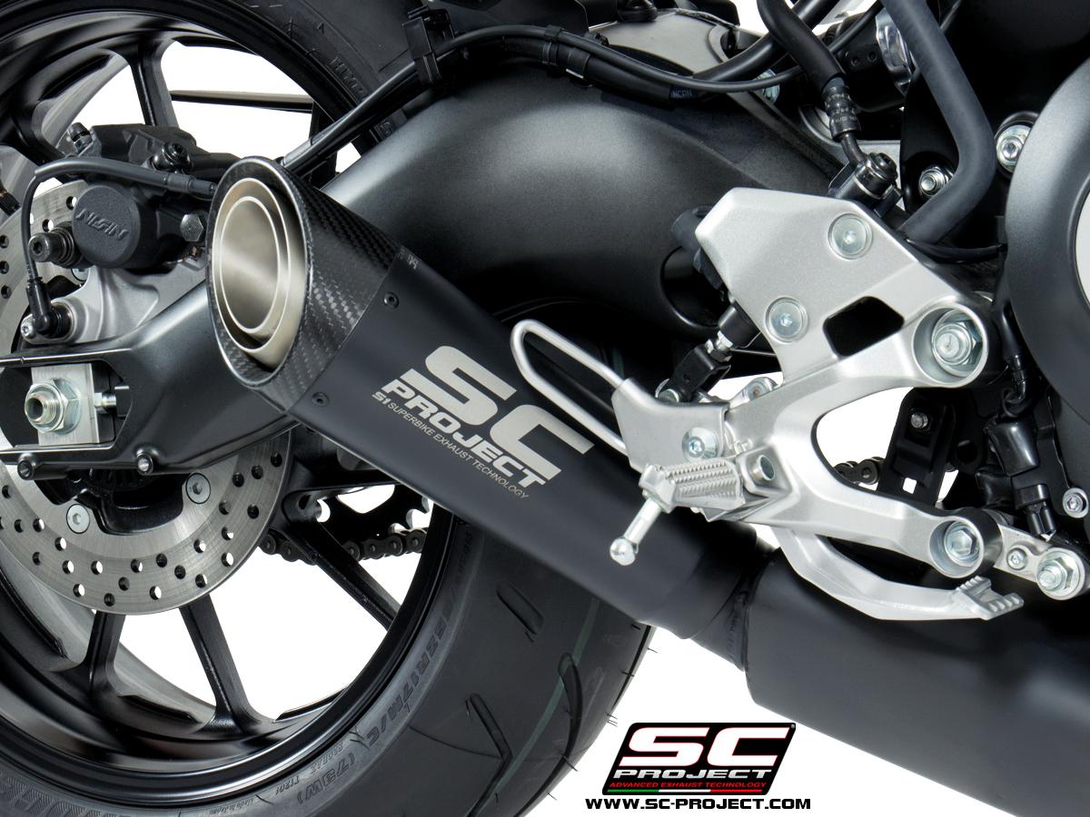 3-1 Stainless steel full exhaust system, with S1 titanium exhaust, matt black - XSR 900 (2016 - 2020) - Bild 4
