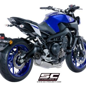 3-1 Stainless steel full exhaust system, with S1 titanium exhaust - MT-09 (2017 - 2020)