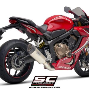 4-1 Stainless steel full exhaust system, with SC1-R carbon exhaust - CBR650R (2019 - 2020)