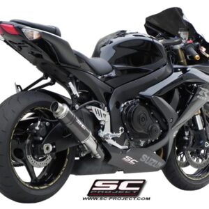 GP-M2 carbon exhaust - GSX-R600 - GSX-R750 (2008 - 2010)