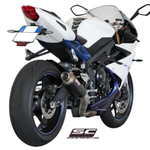 GP-M2 carbon exhaust - DAYTONA 675 (2013 - 2016)