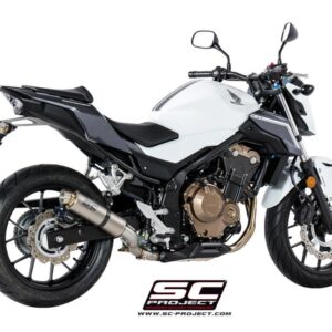 GP-M2 Muffler, titanium, with CNC machined exit pipe