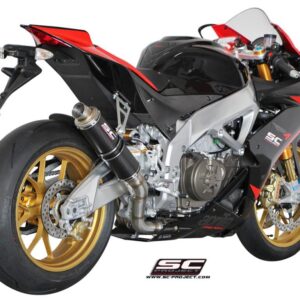 GP Muffler, carbon fiber, with CNC machined exit pipe