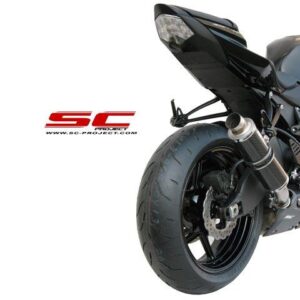 GP Muffler, carbon fiber, with CNC machined exit pipe