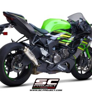 GP70-R Muffler, carbon, with titanium end cap