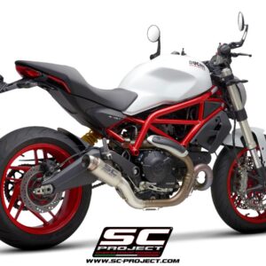 GP70-R titanium exhaust - MONSTER 797 (2017 - 2020)