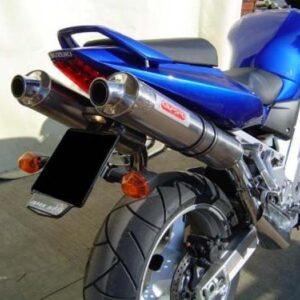 GPR DUAL SLIP-ON SV 1000 - S 2003/08 HIGH TITANIUM OVALE