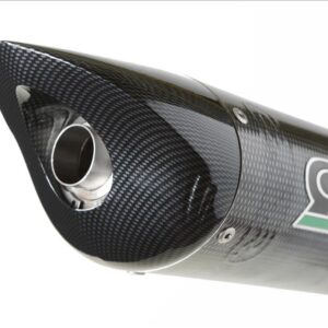 GPR Exhaust System Triumph Daytona 675 2009/12 Homologated slip-on exhaust Tiburon Poppy