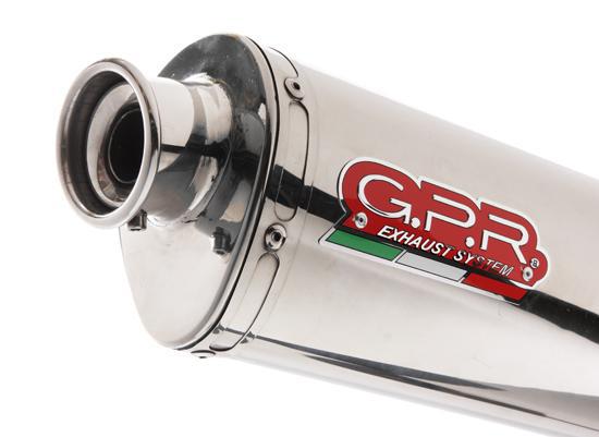 GPR Exhaust System Suzuki Gsf Bandit 650-S 2007/14 Homologated slip-on exhaust Trioval