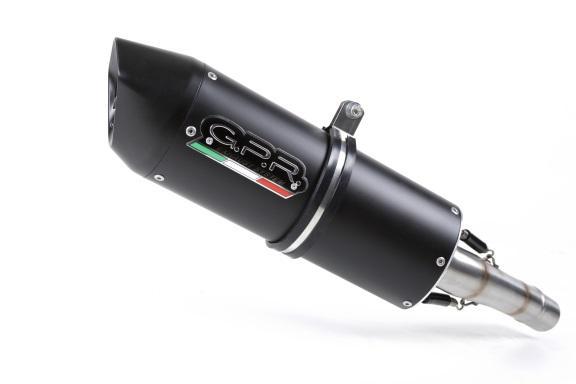 GPR Exhaust System Bmw R Nine-T 1200 2013/16 (ALL) Homologated slip-on exhaust Furore Nero