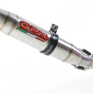 GPR Exhaust System Bmw S 1000 Rr 2012/14 Homologated slip-on exhaust Deeptone Inox