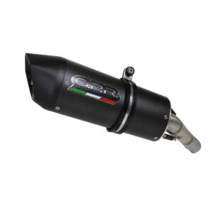 GPR HOM. EURO 4 SLIP-ON SPEED TRIPLE 1050 2005/06 FURORE CARBONIO OVAL