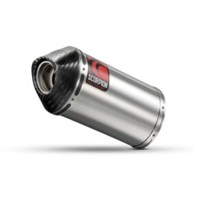 GSX1300 Hayabusa 1999-2007 Carbine Slip-on Pair Stainless Steel Sleeve with carbon fibre end-cap