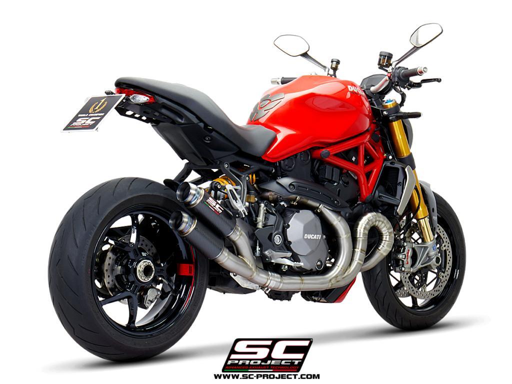 Headers 2-1 compatible with Stock and SC-Project mufflers (muffler not included)