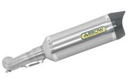 HONDA CB 1000 R 08 HOMOLOGATED ALUMINIUM RACE-TECH SILENCER + MID PIPE WITH CARBON END CAP