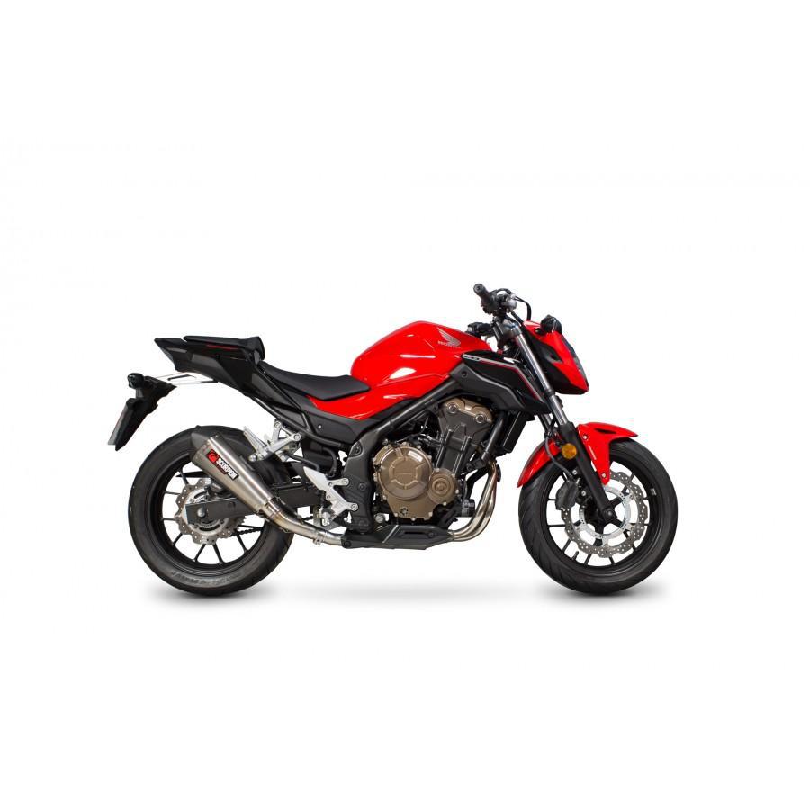 Honda CB500 F / CB500 X 2016-2018 Serket Taper Slip-on Titanium Sleeve - Bild 2