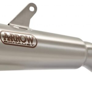 HONDA CB 500X HOMOLOGATED NICHROM PRO-RACE SILENCER WITH WELDED LINK PIPE FOR ORIGINAL AND ARROW COLLECTORS