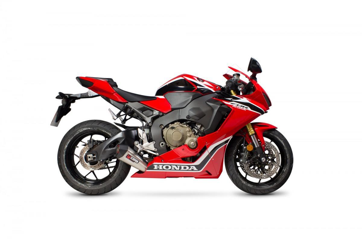 Honda CBR1000 RR Fireblade 2017-2019 Serket Taper Slip-on Brushed Stainless Steel Sleeve
