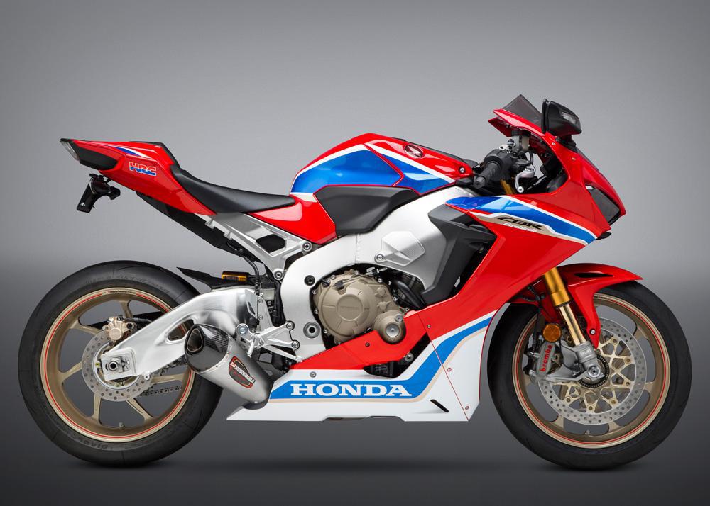 CBR1000RR/SP/SP2 17-24 ALPHA T Stainless Slip-On Exhaust, w/ Stainless Muffler - Bild 2