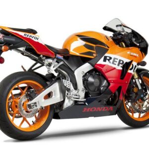 CBR600RR 13-18 RS-5 Stainless Slip-On Exhaust, w/ Stainless Muffler
