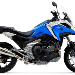 HONDA NC 750X 21 HOMOLOGATED NICHROM X-KONE SILENCER WITH CARBON ENDCAP