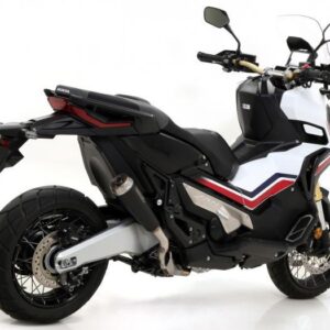 HONDA X-ADV 17/19 HOMOLOGATED PRO RACE NICHROM SILENCER FOR ORIGINAL AND ARROW COLLECTOR