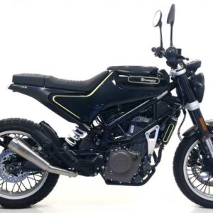 HUSQVARNA SVARTPILEN 401 18/19 HOMOL. PRO-RACE NICHROM EXHAUST WITH WELDED LINK PIPE FOR ORIGINAL COLLECTOR