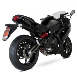 Kawasaki ER6 F/N 2012-2016 Serket Taper Full System Brushed Stainless Steel Sleeve