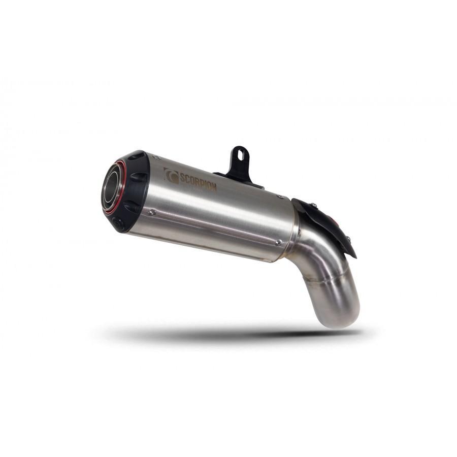 Kawasaki Ninja 1000 SX 2020-2023 Red Power Slip-on Brushed Stainless Steel Sleeve. Fits with panniers - Bild 5