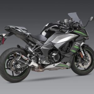 NINJA 1000SX 20-24 ALPHA Stainless Slip-On Exhaust, w/ Carbon Fiber Muffler