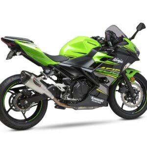 NINJA 400 18-23/Z400 ALPHA T Stainless Slip-On Exhaust, w/ Stainless Muffler