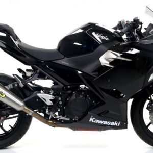 KAWASAKI NINJA 400/Z400 18/19 HOMOLO. NICHROM X-KONE SILENCER WITH WELDED LINK PIPE AND CARBON END CAP