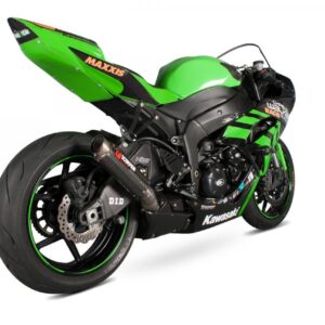 Kawasaki Ninja ZX-6R 2009-2012 RP1-GP Slip-on Carbon Fibre Sleeve