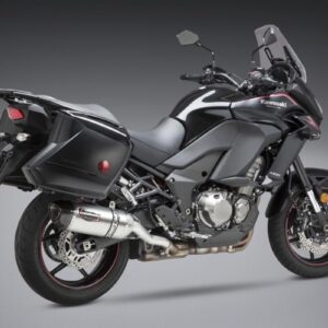VERSYS 1000 15-18 ALPHA Stainless Slip-On Exhaust, w/ Stainless Muffler