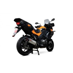 Kawasaki Versys 1000 / SE / Tourer / GT 2019-2023 Serket Parallel Slip-on Brushed Stainless Sleeve