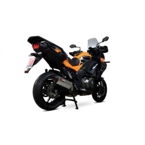 Kawasaki Versys 1000 / SE / Tourer / GT 2019-2023 Serket Parallel Slip-on Titanium Sleeve