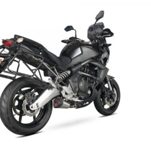 Kawasaki Versys 650 2007-2014 Serket Taper Full System Brushed Stainless Steel Sleeve