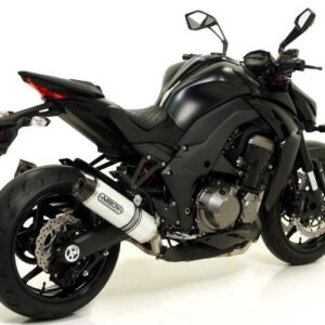 KAWASAKI Z 1000 HOM. ALUMINIUM THUNDER RH+LH SILENCERS WITH CARBON END CAP