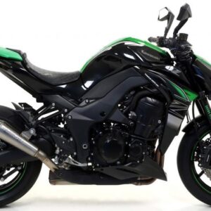KAWASAKI Z1000 HOMOLOGATED NICHROM PRO RACE RH+LH SILENCERS FOR ORIGINAL AND ARROW COLLECTORS