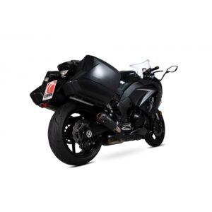 Kawasaki Z1000 SX 2014-2016 Red Power Slip-on (Pair) Black Ceramic Coated Sleeve