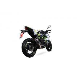 Kawasaki Z125 2018-2023 Red Power Slip-on Black Ceramic Coated Sleeve