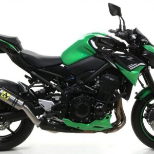 KAWASAKI Z900 20 HOMOL. GP2 TITANIUM EXHAUST WITH WELDED LINKPIPE FOR ORIGIN.OR ARROW COLLECTORS
