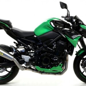 KAWASAKI Z900 20 HOMOLOGATED X-CONE EXHWITH WELDED LINKPIPE AND CARBON ENDCAP FOR ORIGINAL OR ARROW COLLECTORS